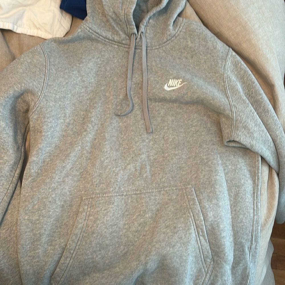 Medium, grey Nike hoodie